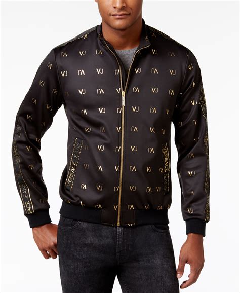 versace coat men|versace jeans couture jacket men's.